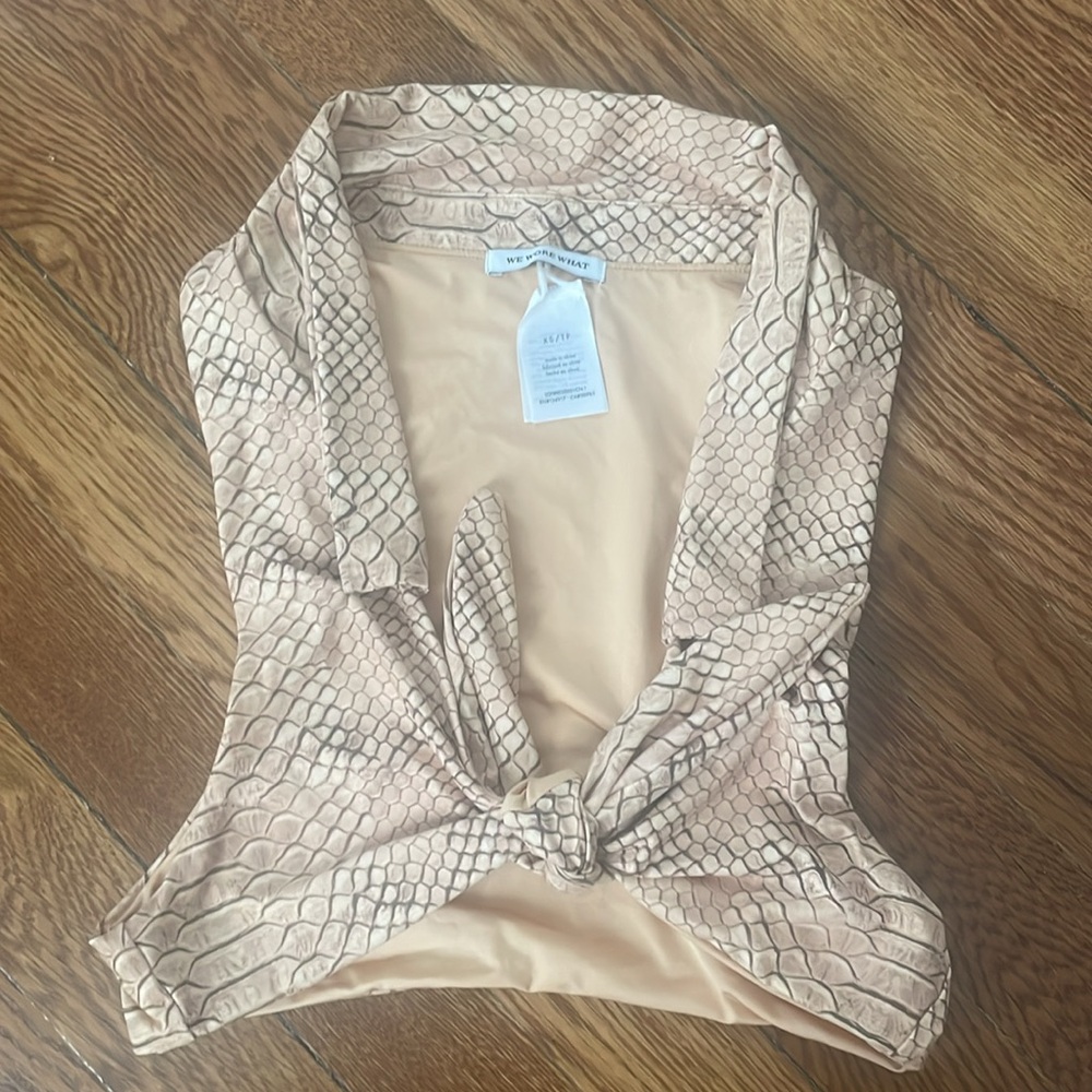 WeWoreWhat Bikini Top